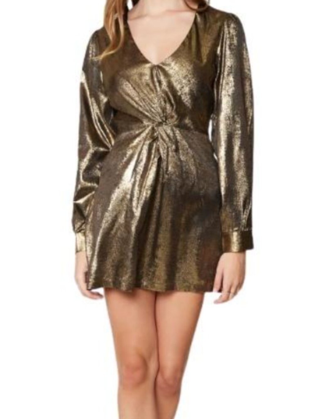 Lost + Wander Heart Of Gold Mini Dress